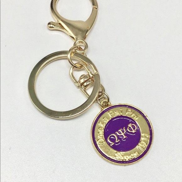 Omega Psi Phi Keychain - Picture 3 of 4